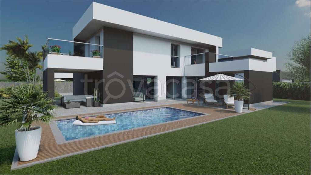 casa indipendente in vendita a Brebbia in zona Villaggio Europa