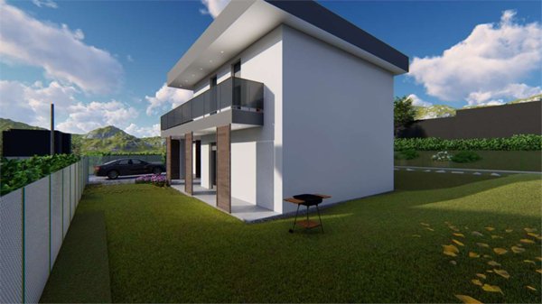 casa indipendente in vendita a Brebbia in zona Villaggio Europa