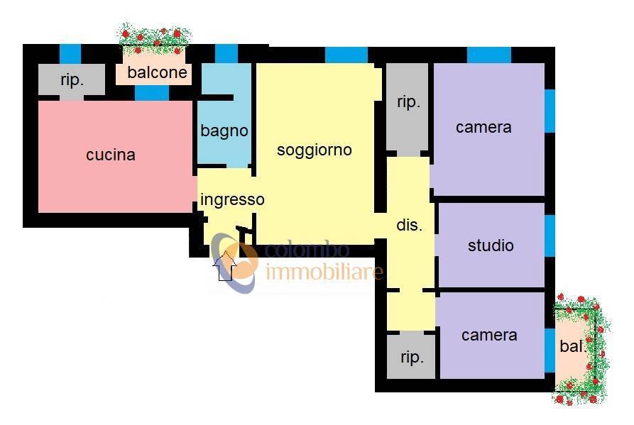 appartamento in vendita a Busto Arsizio