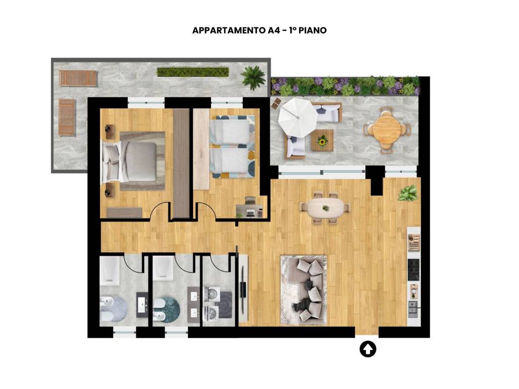 appartamento in vendita a Busto Arsizio