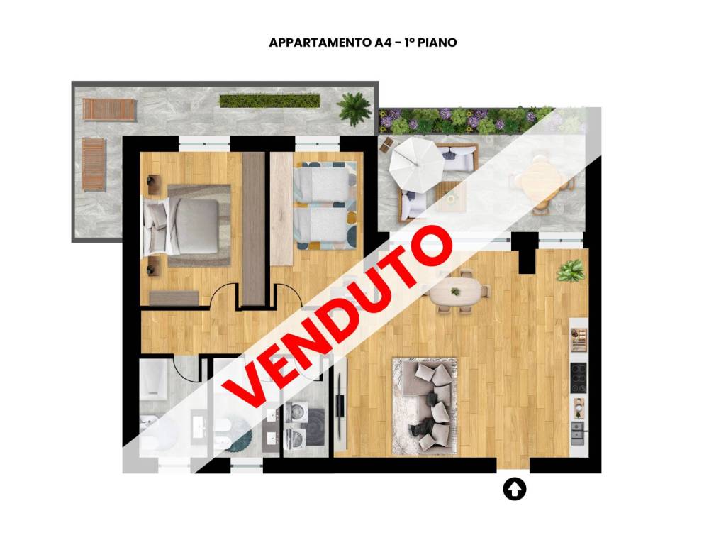 appartamento in vendita a Busto Arsizio