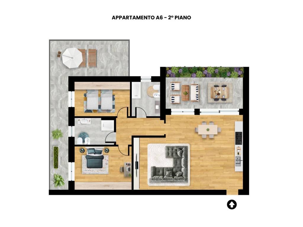 appartamento in vendita a Busto Arsizio