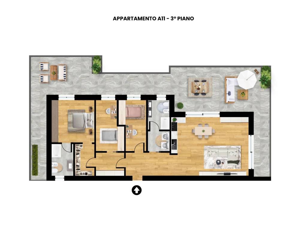 appartamento in vendita a Busto Arsizio