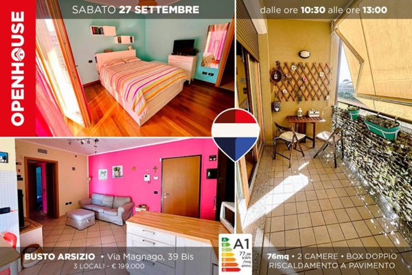 appartamento in vendita a Busto Arsizio