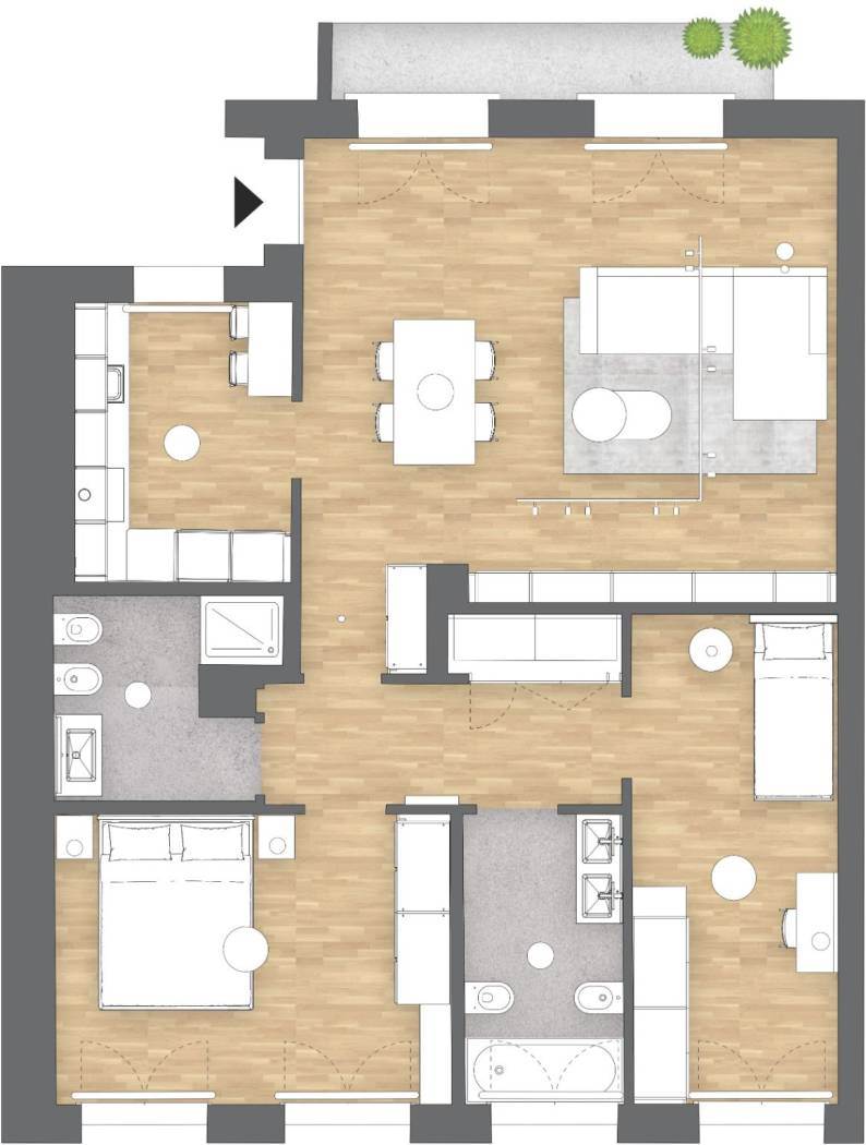 appartamento in vendita a Busto Arsizio