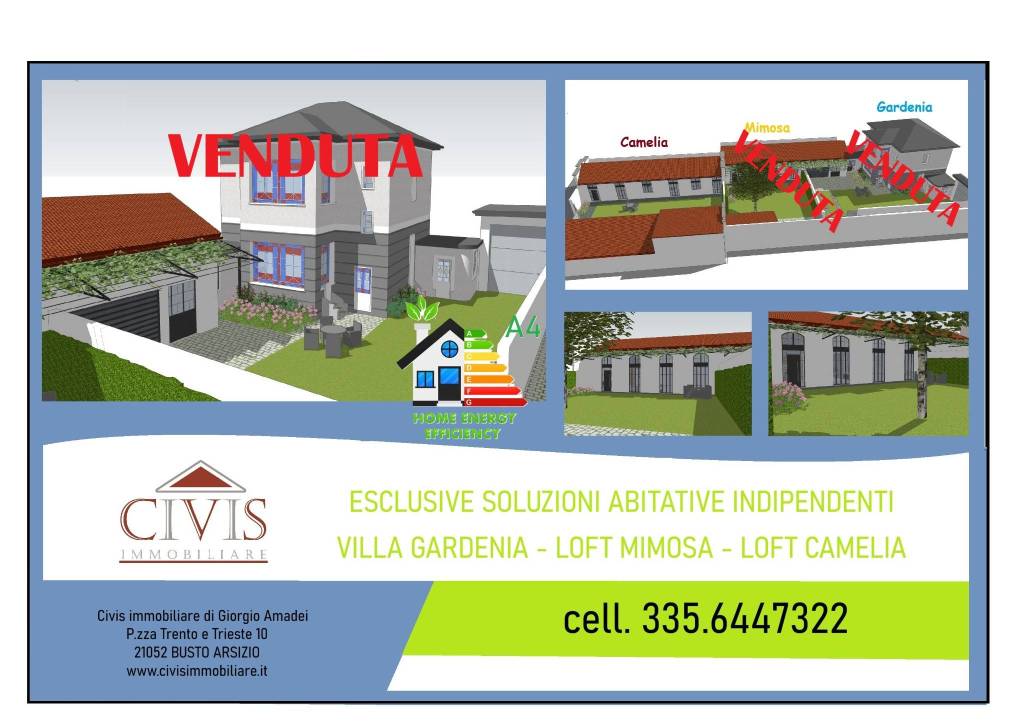 casa indipendente in vendita a Busto Arsizio