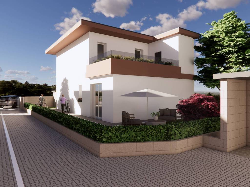 casa indipendente in vendita a Busto Arsizio in zona Borsano