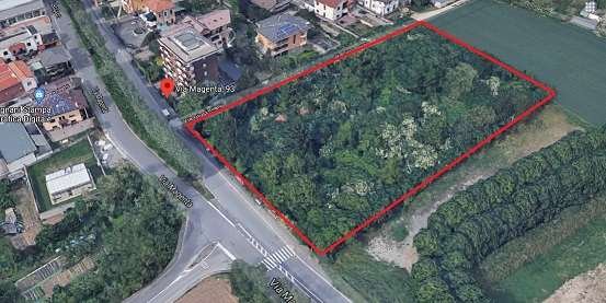 terreno edificabile in vendita a Busto Arsizio in zona Borsano