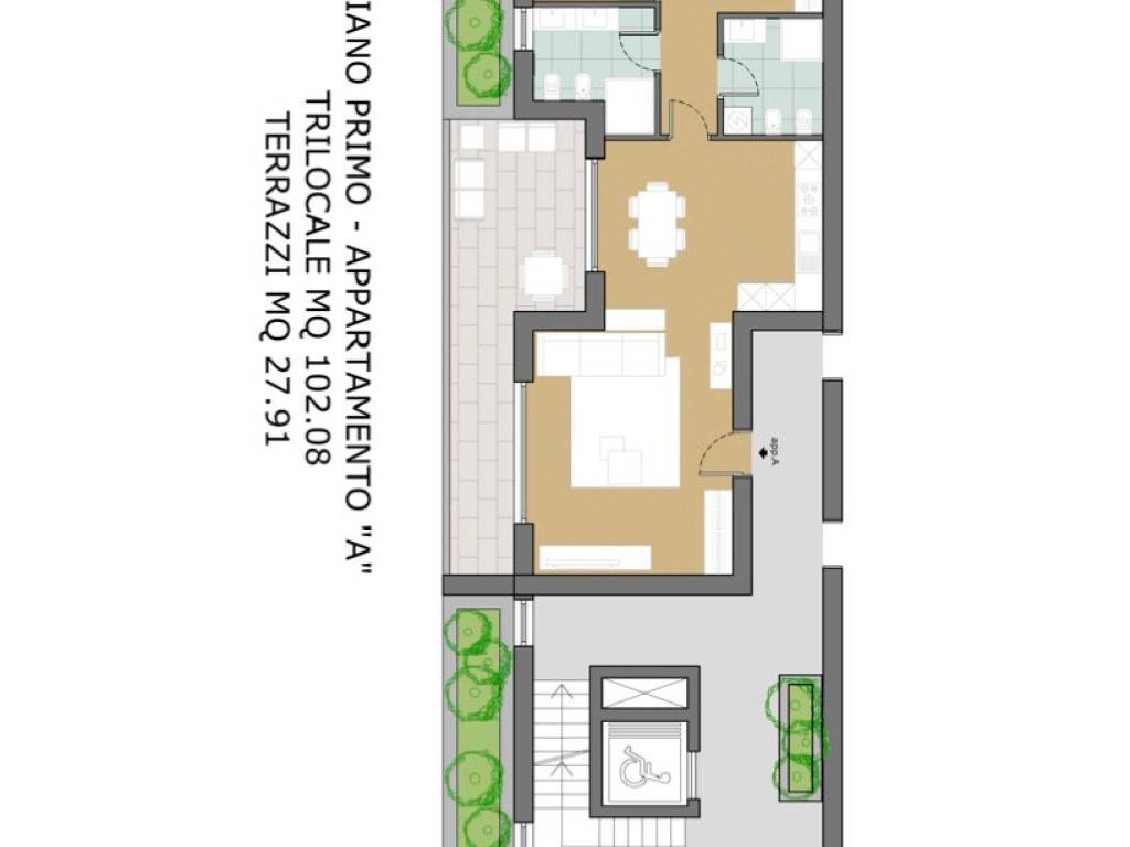 appartamento in vendita a Busto Arsizio