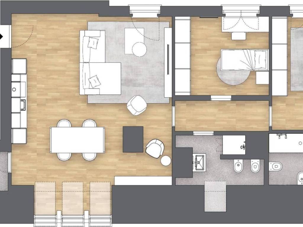 appartamento in vendita a Busto Arsizio