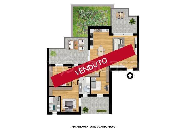 appartamento in vendita a Busto Arsizio