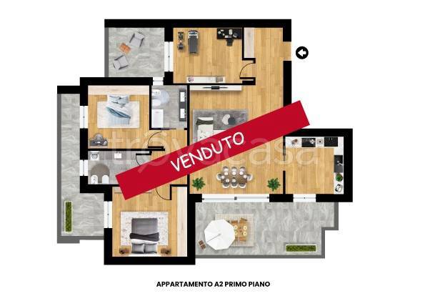 appartamento in vendita a Busto Arsizio