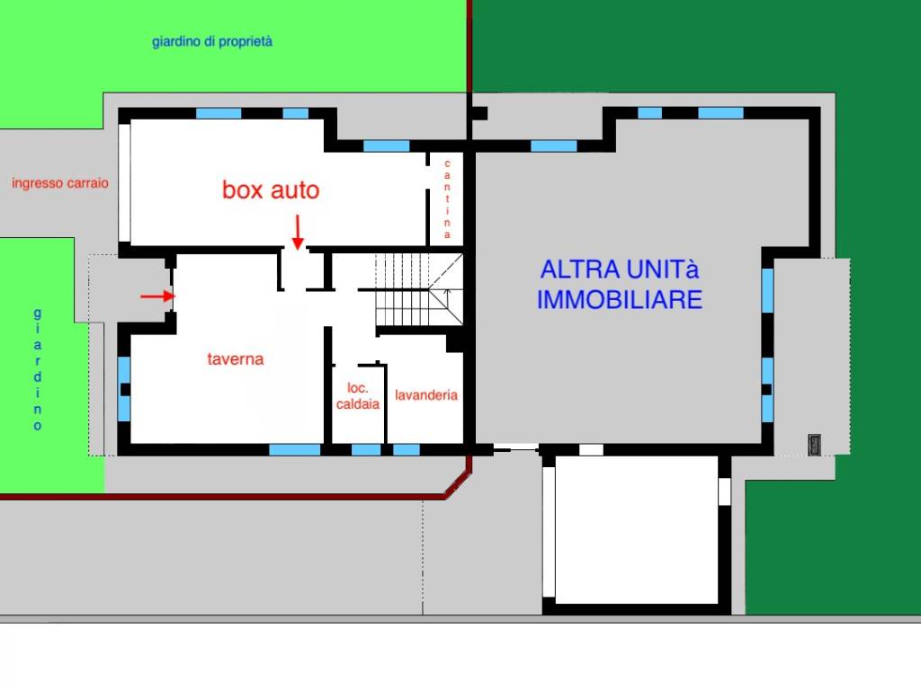 casa indipendente in vendita a Cairate in zona Bolladello