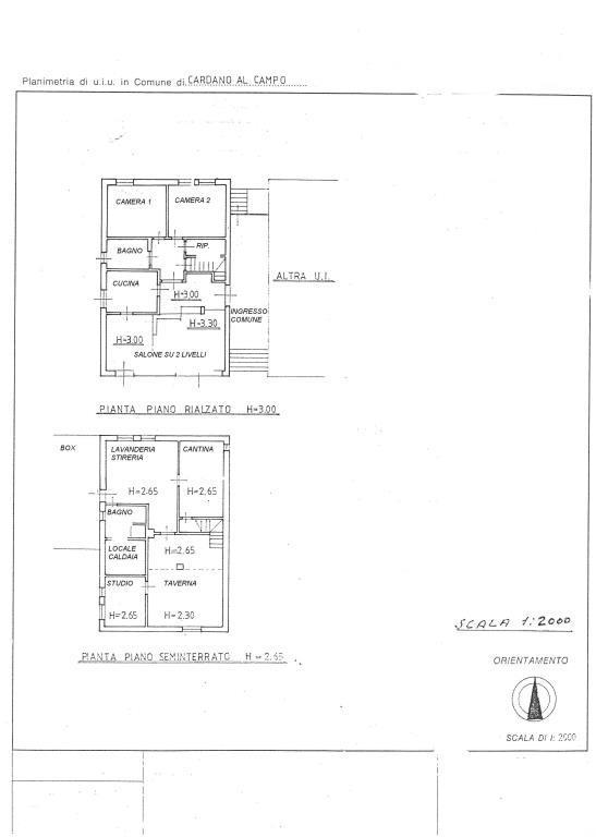 casa indipendente in vendita a Cardano al Campo
