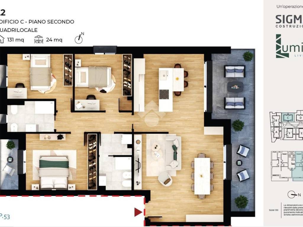 appartamento in vendita a Caronno Pertusella