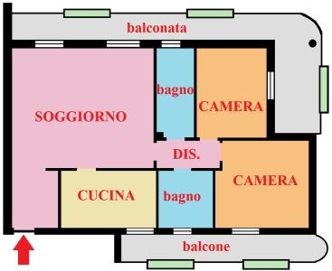 appartamento in vendita a Caronno Pertusella