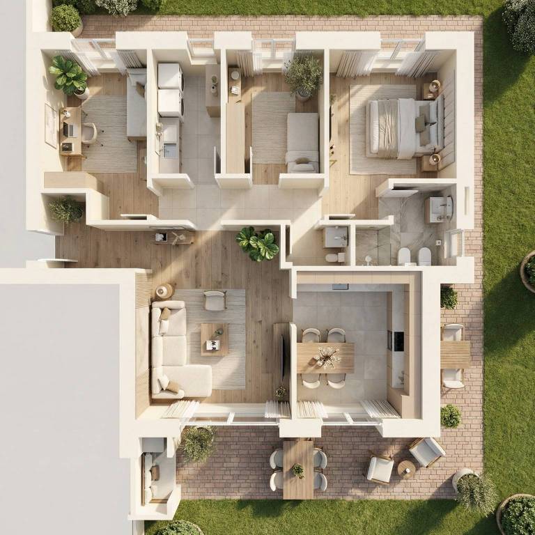 appartamento in vendita a Caronno Pertusella