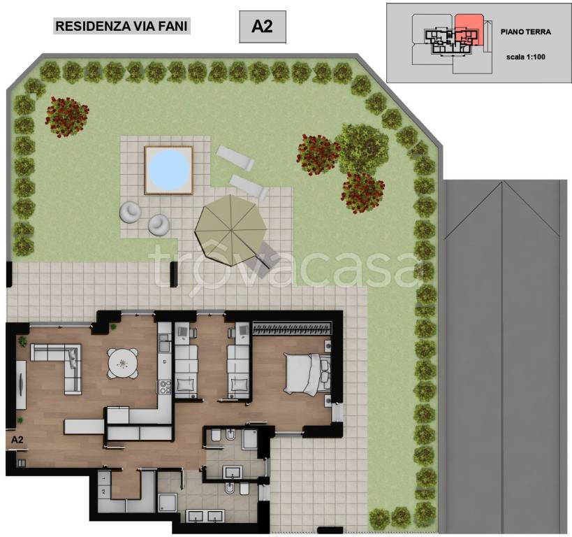 appartamento in vendita a Caronno Pertusella
