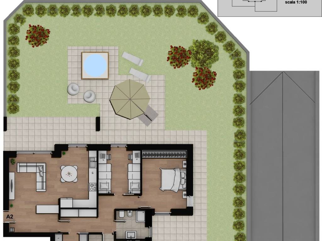 appartamento in vendita a Caronno Pertusella