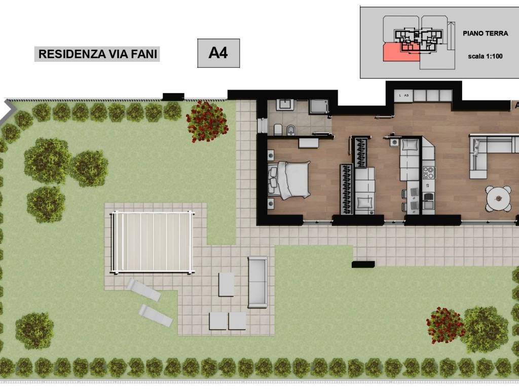 appartamento in vendita a Caronno Pertusella