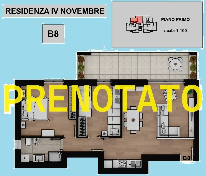 appartamento in vendita a Caronno Pertusella