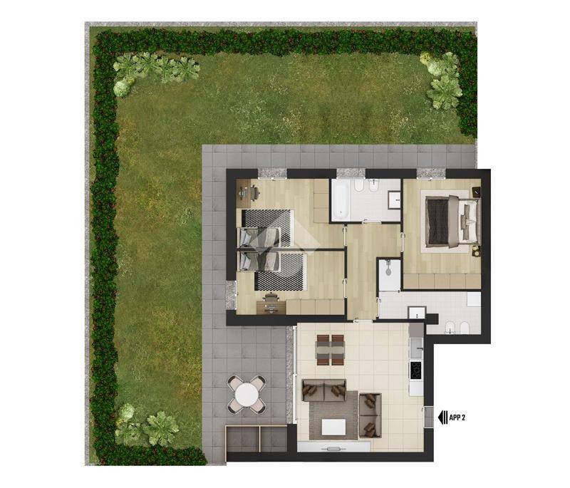 appartamento in vendita a Caronno Pertusella