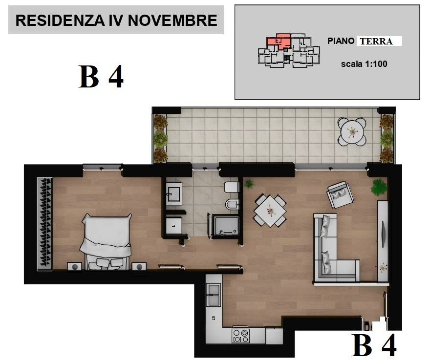 appartamento in vendita a Caronno Pertusella