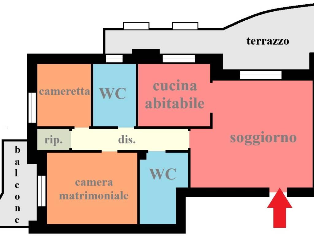 appartamento in vendita a Caronno Pertusella