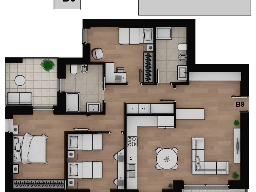 appartamento in vendita a Caronno Pertusella