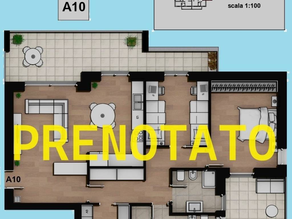 appartamento in vendita a Caronno Pertusella