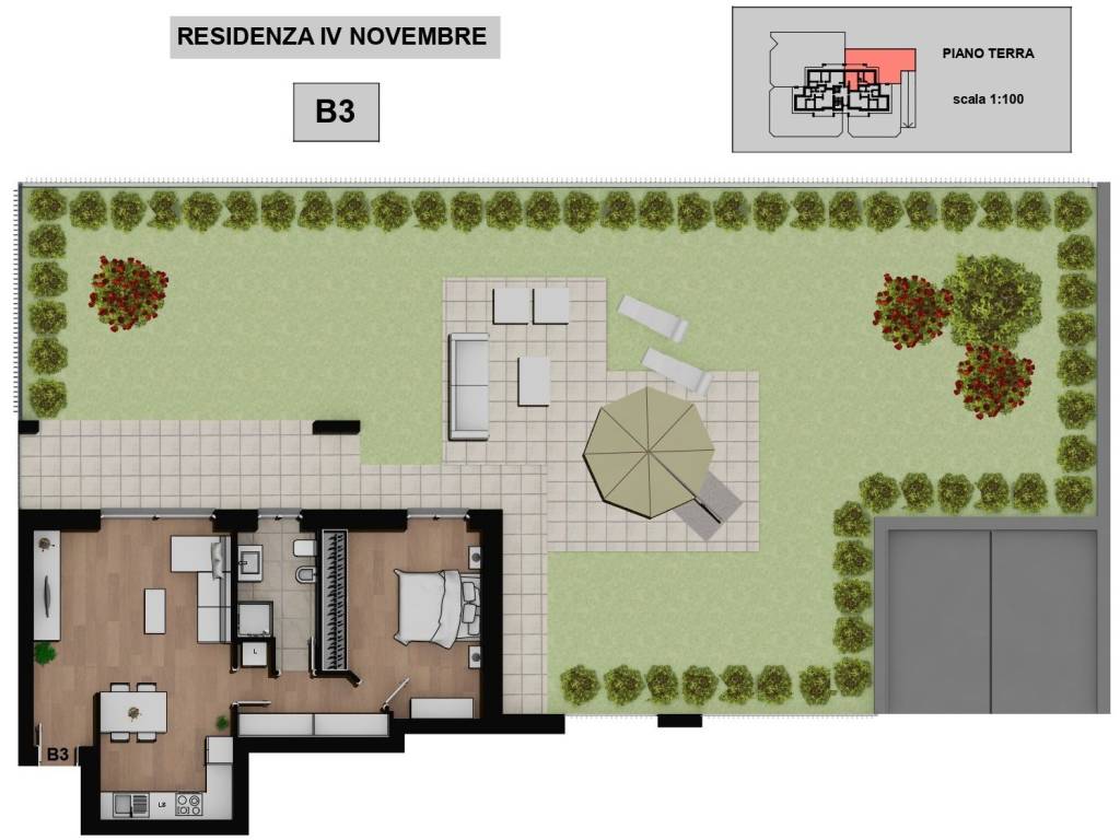 appartamento in vendita a Caronno Pertusella