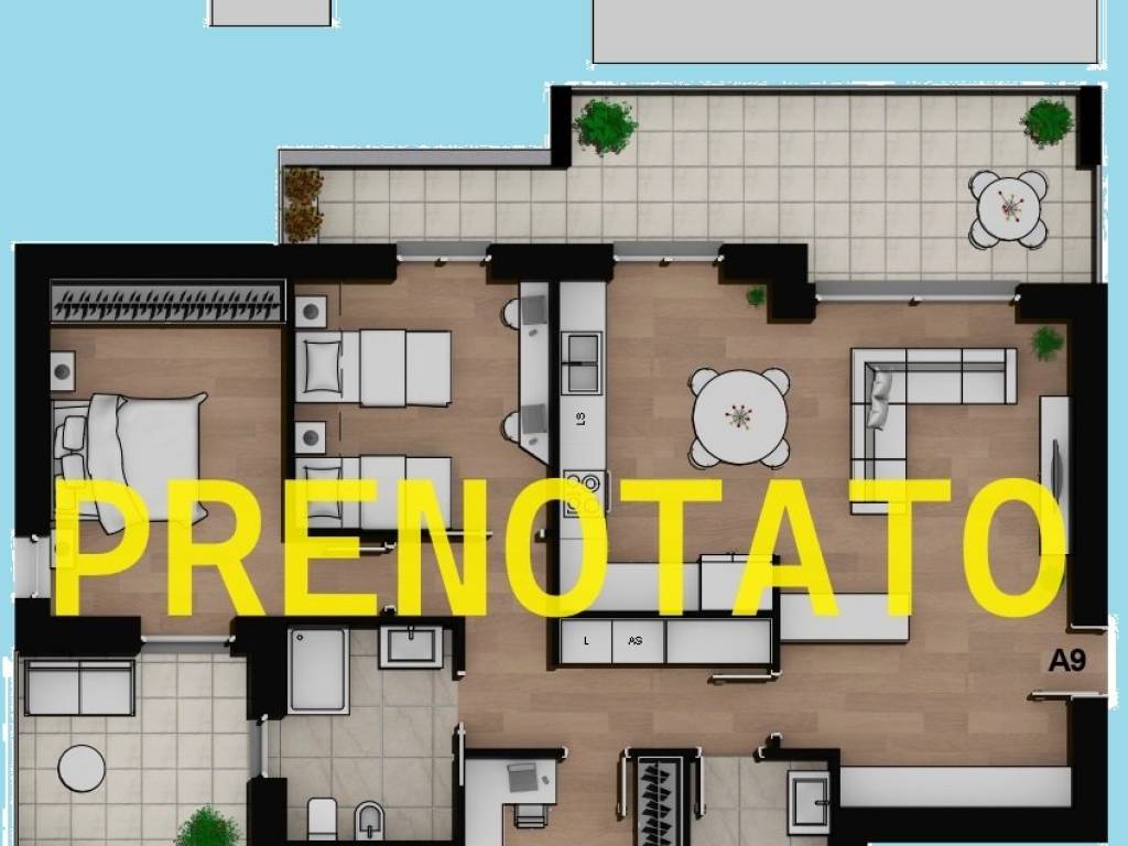 appartamento in vendita a Caronno Pertusella