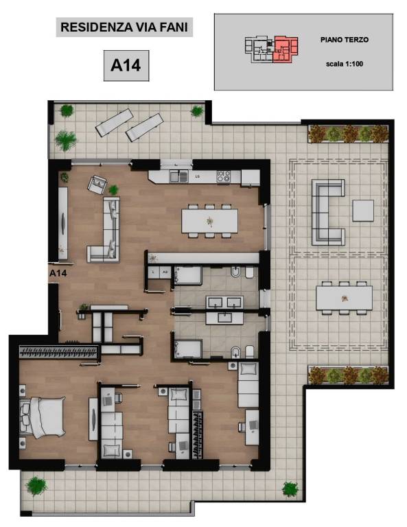 appartamento in vendita a Caronno Pertusella