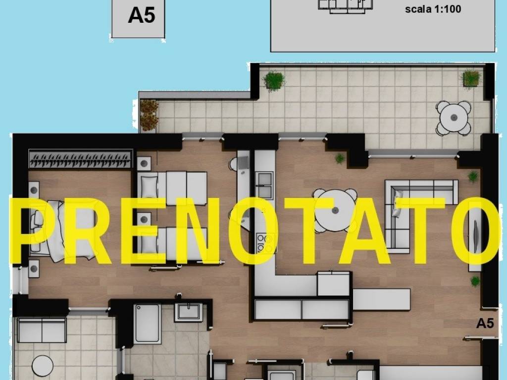 appartamento in vendita a Caronno Pertusella