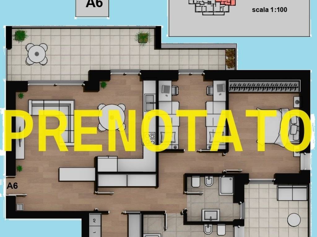 appartamento in vendita a Caronno Pertusella