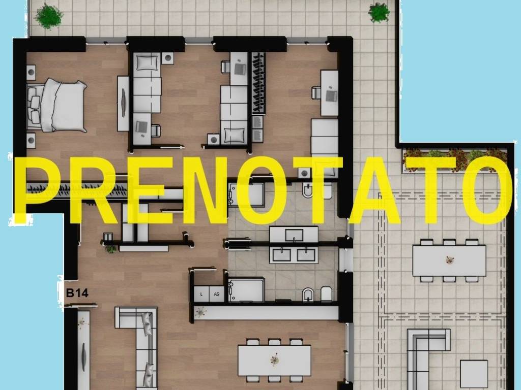 appartamento in vendita a Caronno Pertusella