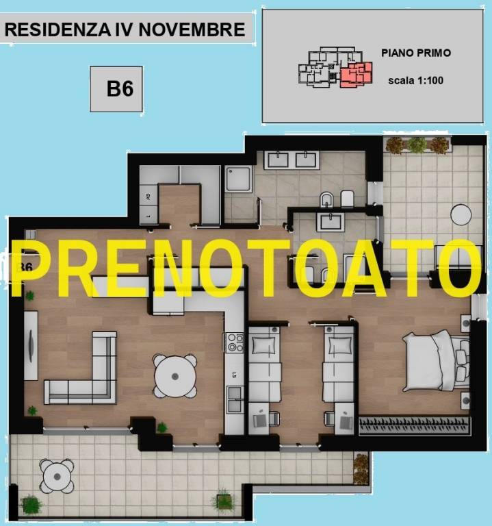 appartamento in vendita a Caronno Pertusella