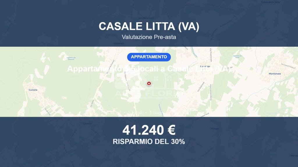 appartamento in vendita a Casale Litta in zona Bernate