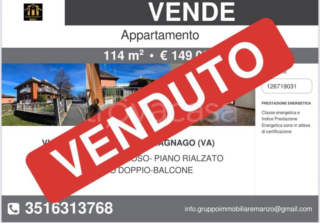 appartamento in vendita a Cassano Magnago
