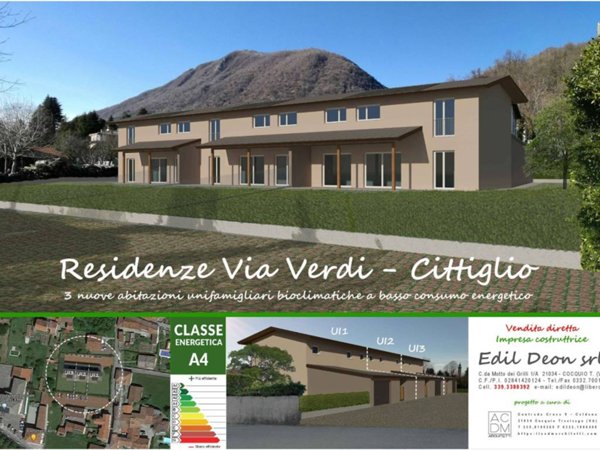 casa indipendente in vendita a Cittiglio