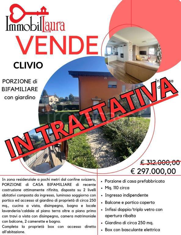 casa indipendente in vendita a Clivio
