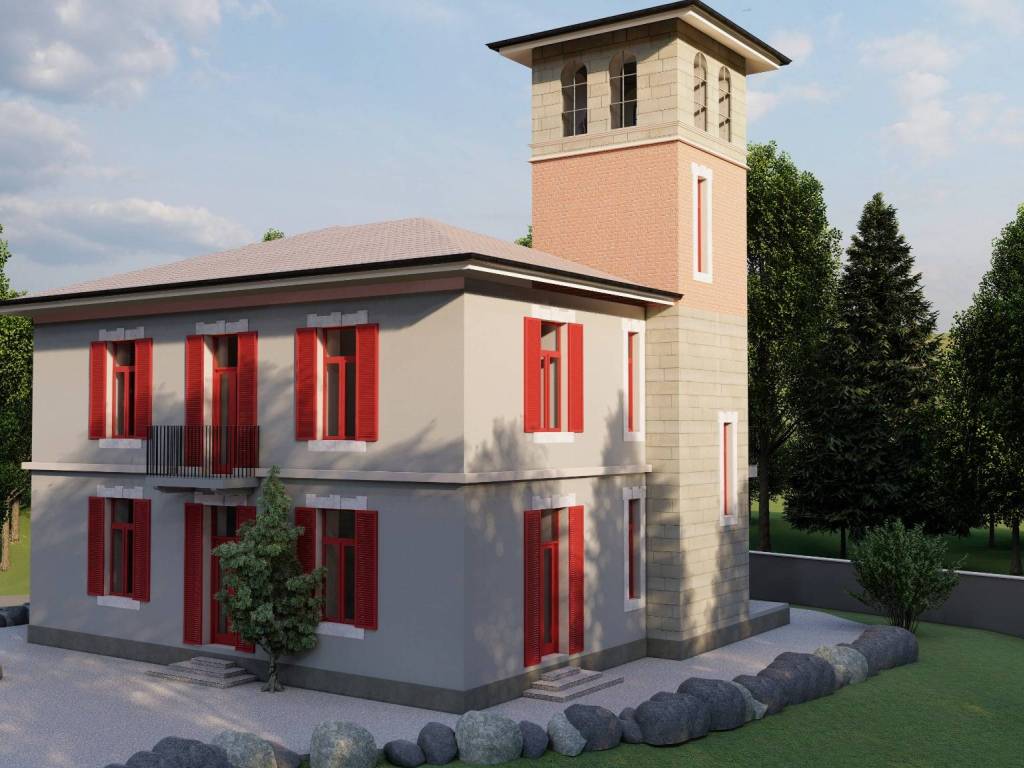 casa indipendente in vendita a Cunardo in zona Riano