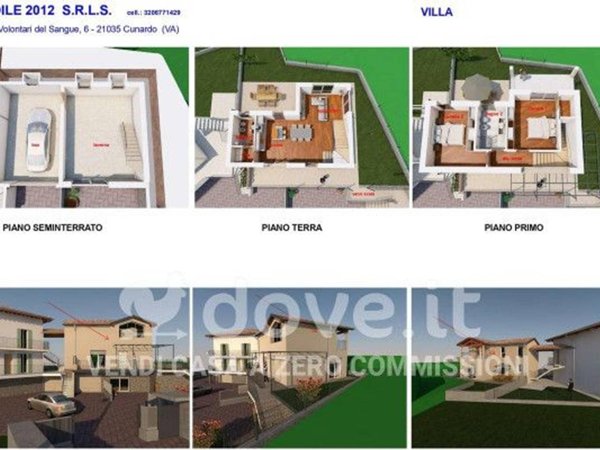casa indipendente in vendita a Cunardo