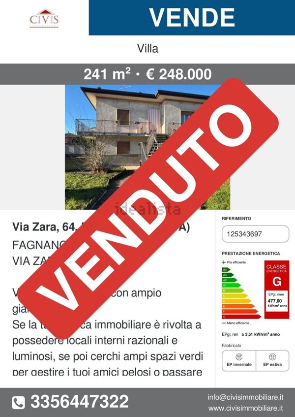 casa indipendente in vendita a Fagnano Olona
