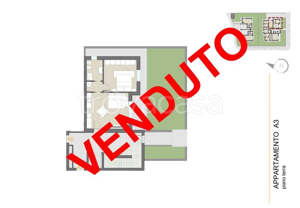 appartamento in vendita a Fagnano Olona