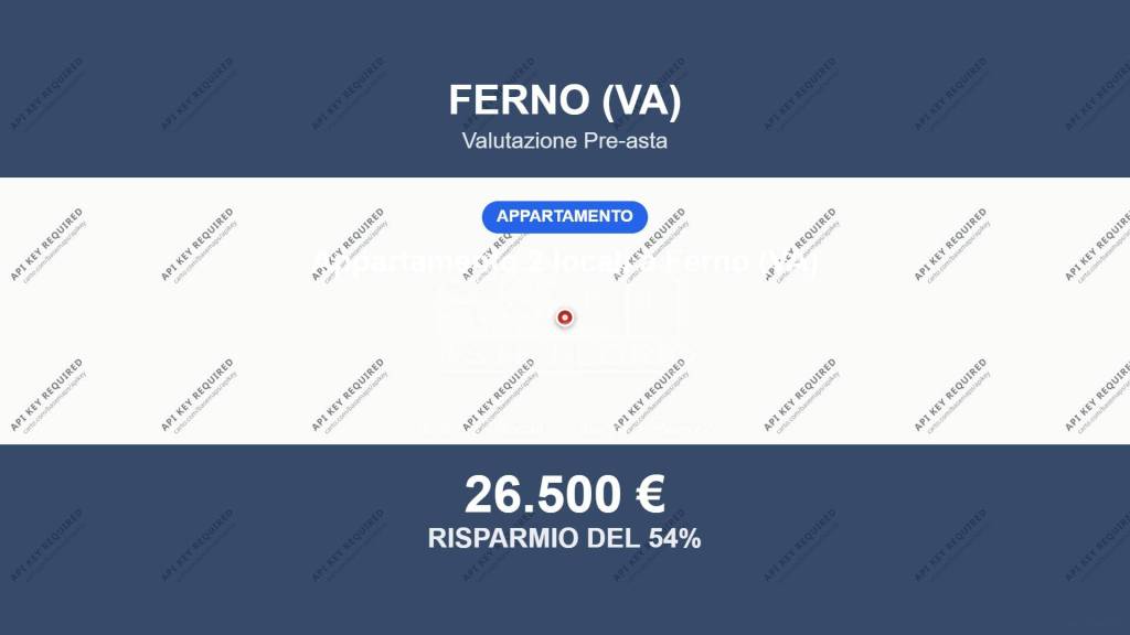 appartamento in vendita a Ferno