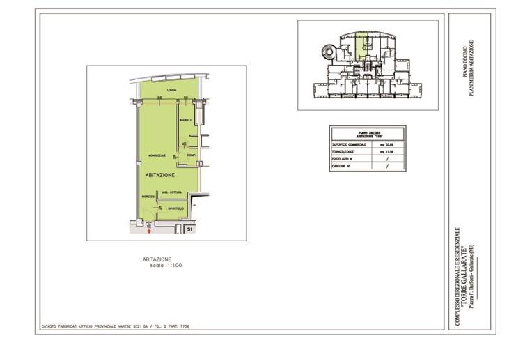 appartamento in vendita a Gallarate