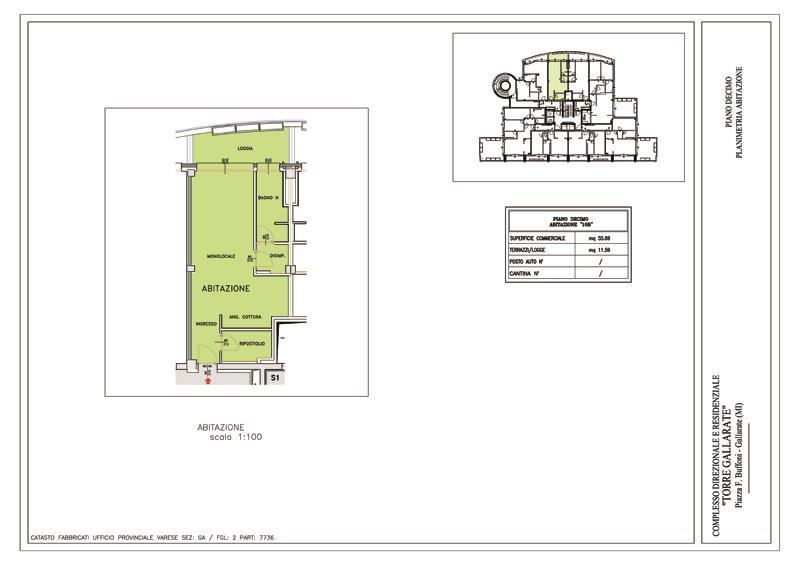 appartamento in vendita a Gallarate