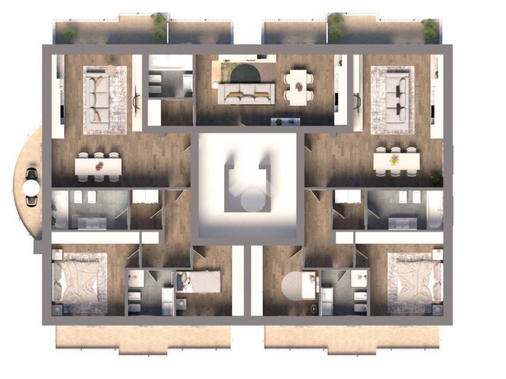 appartamento in vendita a Gallarate in zona Arnate