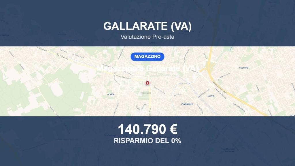 appartamento in vendita a Gallarate in zona Moriggia